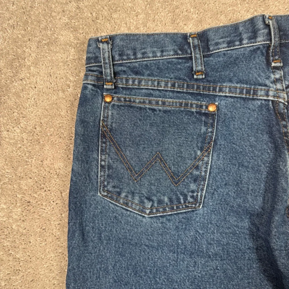 NWT Wrangler Cowboy Cut Original Fit Jeans 36x34 Blue Denim 13MWZ Rodeo - Picture 9 of 9